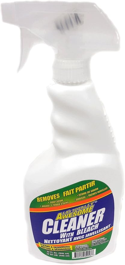 Awesome Products 205 205 Cleaner with Bleach LA's Totally Awesome 205 All-Purpose Cleaner, 32 oz Spray Bottle