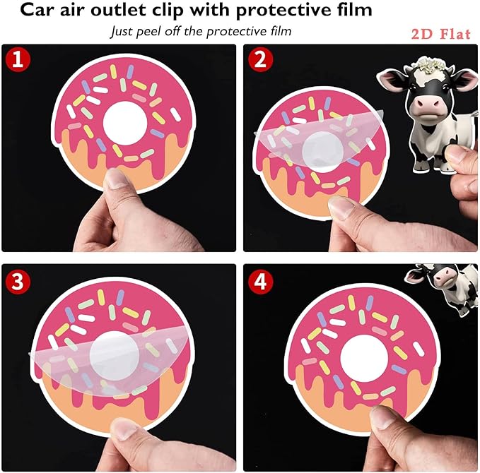 Cute Car Air Freshener Clips Dog Car Vent Clip Dog Cars Scents Cologne Air Conditioner Clip Auto Vent Interior Decoration Cars Accessories Dogs Loves Gifts for Men Women