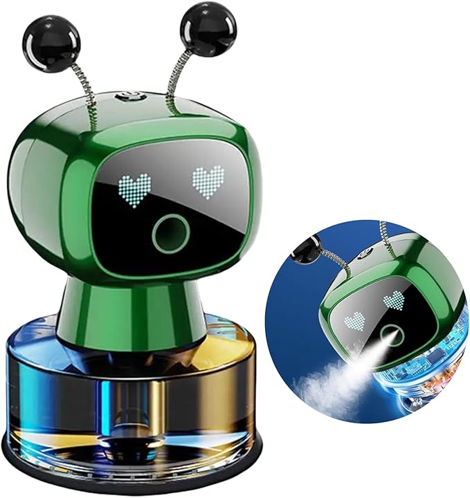 Intelligent Robot Car Air Freshener Scents Diffuser Innovative Robot Shape Car Air For Enhanced Driving