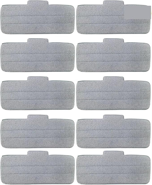 Replace Mop，Compatible For Xiaomi，Compatible For Deerma，TB900 Water Spray Mop Cleaning Cloth Head Fiber Cloth(10Pcs)