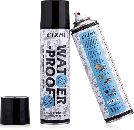 COZGO Protect Shoe Protector Spray, Rain & Stain Waterproof Shoe Spray, Nano Protection for Sneaker, Suede, Leather,10.15FlOz