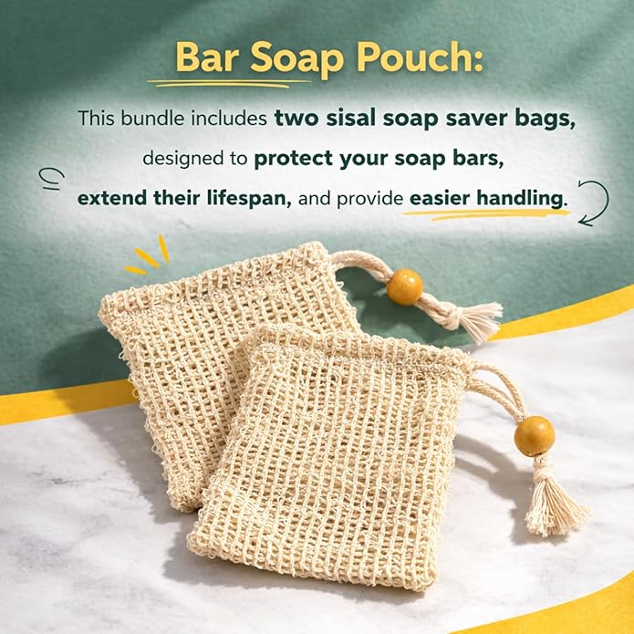 AMSY Soap Bars Stain Remover Laundry Bundle Multifunctional Cleaning Brush and 2 pack ofʼ Bags Bundled with 2 Pack of Fels Naphta Soap Bars