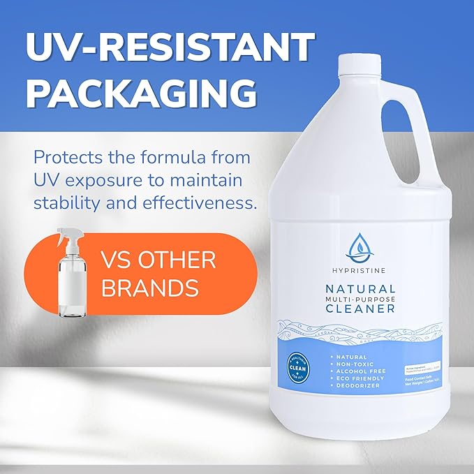 Natural Multipurpose Surface Cleaner, 128 fluid Ounce Bottle, 4 Pack