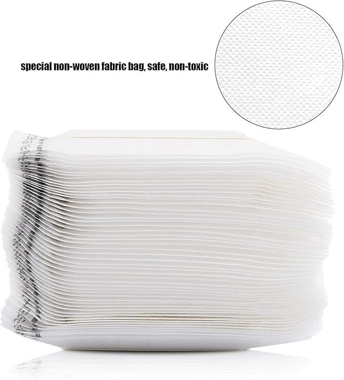 Drip Bags Disposable Coffee Filter, Non Woven Fabric, 50pcs Set - Ultrasonic Bonding, Convenient Brewing for Coffee and Tea Lovers