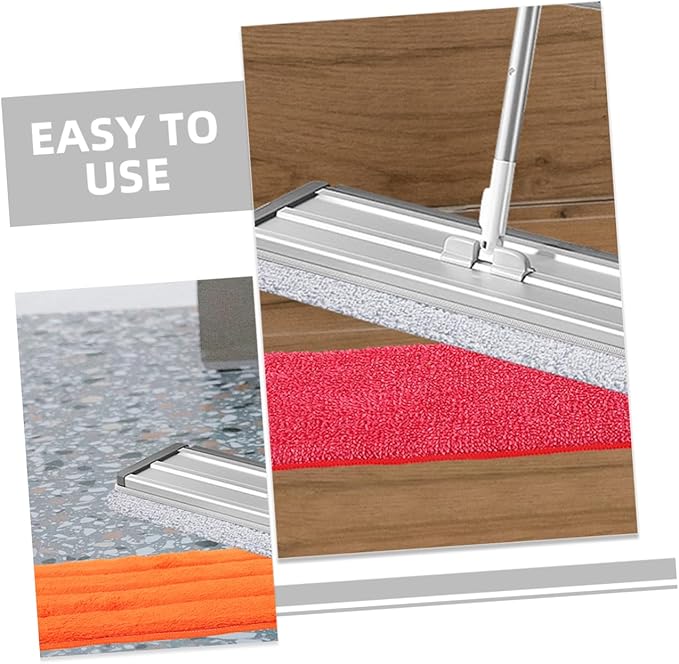 5pcs Fiber Mop Pads Replacement Reusable Cleaning Pads for Mops for Hardwood Tile Laminate Floors Compatible Various Types