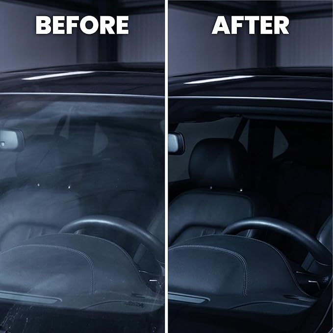LANE'S Concentrated Auto Glass Cleaner | Tint-Safe Car Windshield, Window Cleaner | Removes Automotive Smoke Film, Fingerprints, & Smudges | Streak-Free, Safe for All Glasses | 32oz
