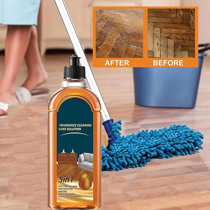 Spainho Floor Cleaner Concentrate – Stain Odor Removal Formula, Free High Gloss Finish, Fresh Scent | Powerful Cleaning Solution for Tile Wood Laminate Stone Surfaces