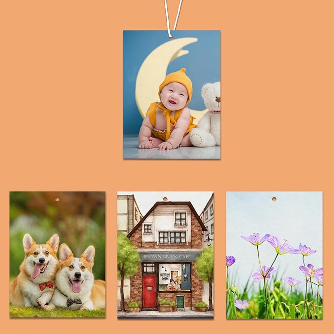 100 pcs sublimation air fresheners blanks,Sublimation Blanks Products DIY Air Freshener for Car and Home Hanging Decoration Sublimation car freshener blanks,Sublimation Ornament Blank