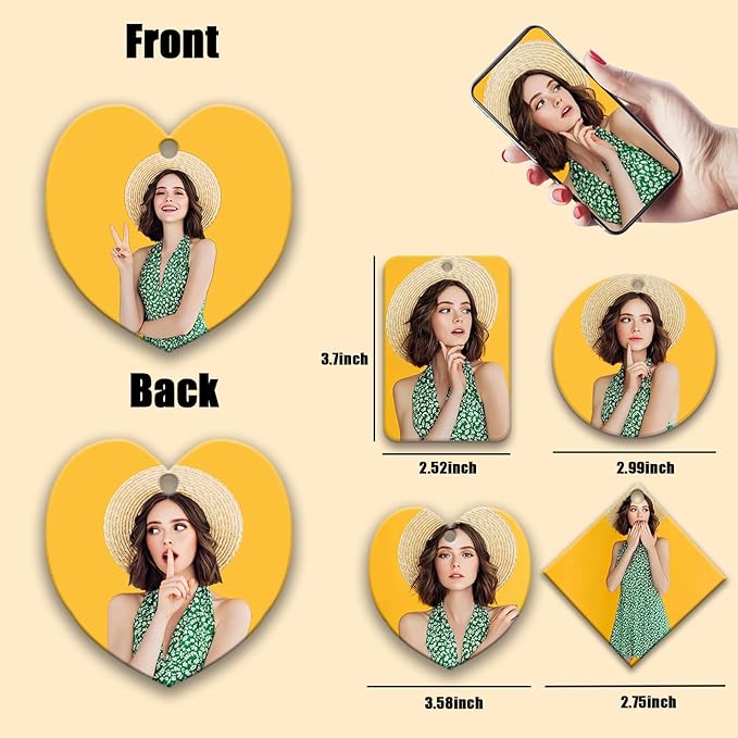 10/20/50/100Pcs Custom Logo Air Freshener for Car Bulk - Wholesale Personalized Car Air Fresheners with Photo Text Business Logo Customized Passenger Princess Car Decor (10 Heart)