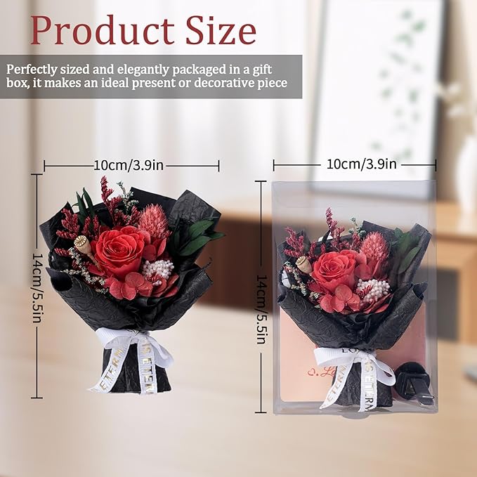 Small Bouquet Car Air Freshener Vent Clips Mini Fresh Flower Bouquet Air Conditioning Outlet Perfume Clip Decoration Essential Oil Diffuser Vent Clip Auto Interior Accessories for Car Decor