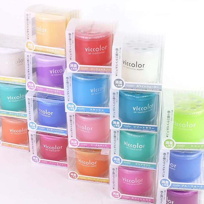 Auto Dynasty VicColor Gel Based Japanese Under-The-Car Air Refresher/Odor Eliminator Can (Angel Snow Scented)