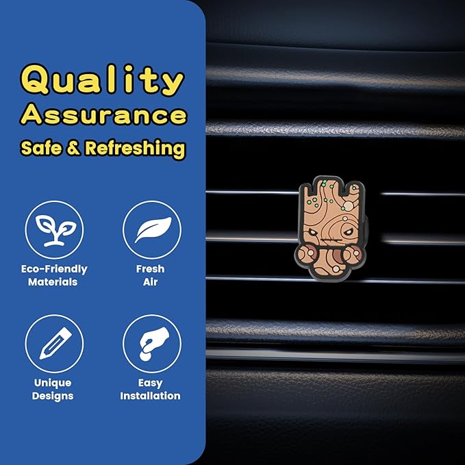 Air Vent Decoration - Cute Super Hero Decorative Vent Clip for Cars, Bedroom or Office [Groot]
