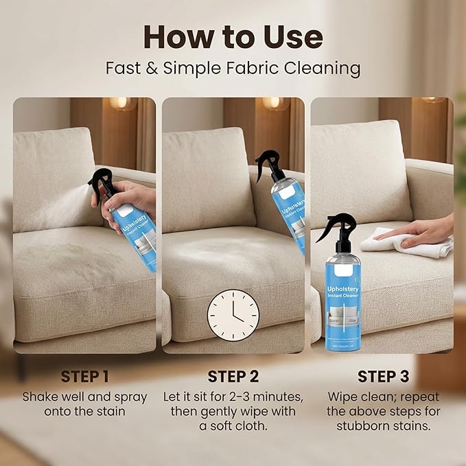 2026 Must-Have Upholstery Cleaner, Pro Upholstery & Interior Cleaner, Multi-fabric Cleaners and Upholsterys Stain Remover