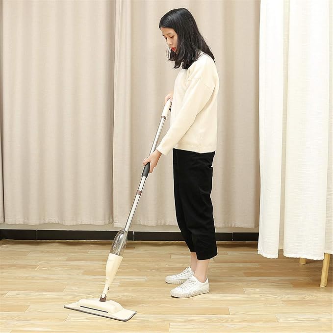 Mop 3-in-1 Spray Mop Broom Set Floor Flat Mops Home Cleaning Tool for Hardwood Laminate Tile Floor Cleaning