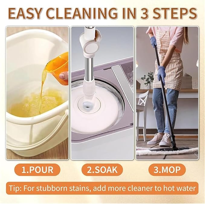 5-In-1 Floor Cleaner Pro, Hardwood Surface Wax/Shine/Oil, 2026 New Cleaning Care Solution, Odor Remover for Hardwood Floors for Mopping Home, Kitchen And Bathroom (2set)