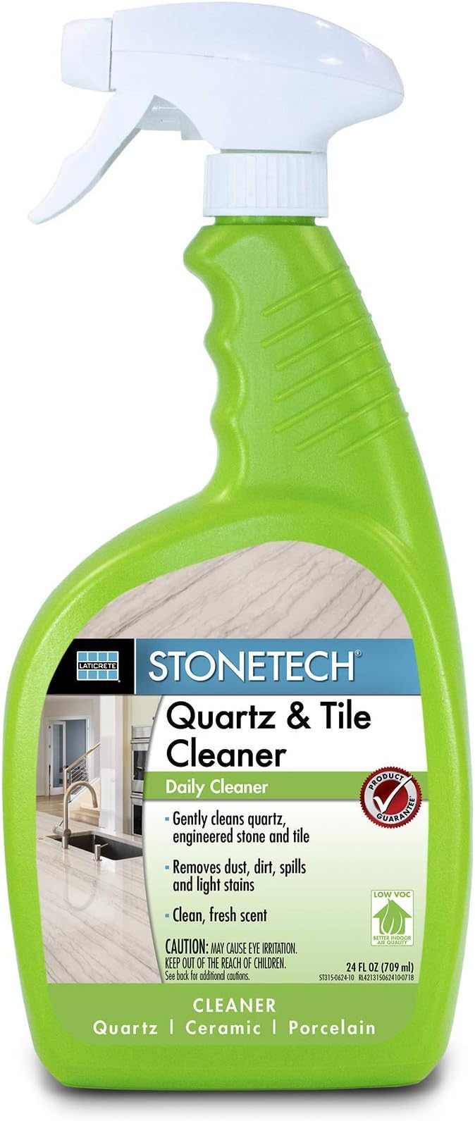 STONETECH Quartz & Tile Cleaner, 24OZ (709ML) Spray Bottle