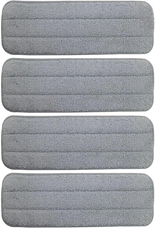 1-4 Pcs Mop Cloth Rags, Compatible For XIAOMI,Compatible For Deerma, TB500 TB800 Water Spray Mop 360 Rotating Cleaning Cloth Head(4pcs)