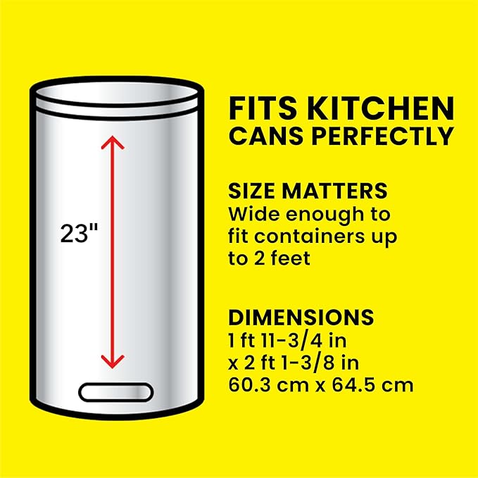 Glad ForceFlex Tall Kitchen Trash Bags,13 Gallon,Gain Original,(Package May Vary),140 Count (Pack of 2)