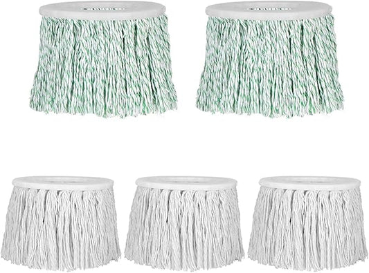 Mop Head Replacement, Spin Mop Compatible, Household Cleaning Tools, Commercial Mop Head(H)