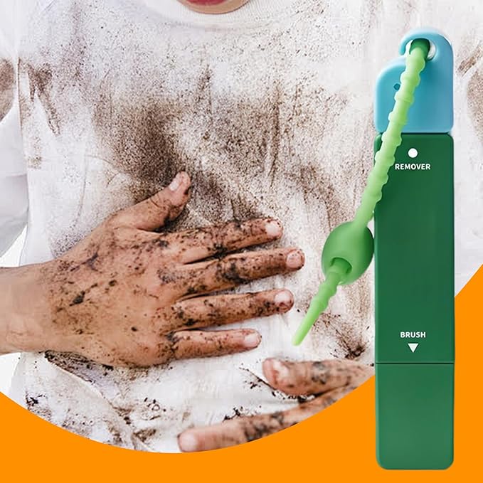 Instants Stain Removers Stick, Stain Remover Travel Size Pen for Clothes, Double-Ended Spot Cleaner Cleaning Tools, 12Ml Portable Fabric Cleaner for Camping Picnic Outdoor Food Grease Oil BBQ