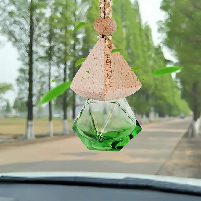AtfArt 8 Pcs Refillable Air Freshener 6ml Perfume Scent for Car, Home, Room - Hanging Accessories, Air Purifiers Diffuser, Decoration