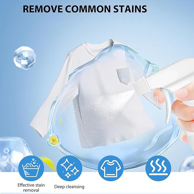 Cleanse Clothing Emulsifier,Non Ionic Emulsifier Clothing Cleaner,Powerful Laundry Stain Remover Spray,Non-Ionic Laundry Pre-Treatment,Fabric Conditioner Restore Faded Color (1PCS)