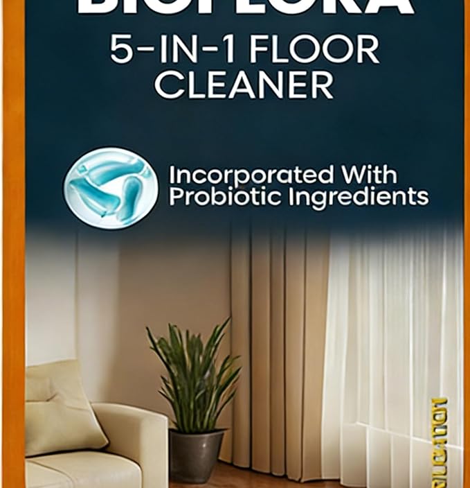 Floor Cleaner, Long-Lasting Scent, 100ml, Floor Brightener, Tile Shine Spray, Eco-Friendly, for Mopping Home, Kitchen and Bathroom, Living Room