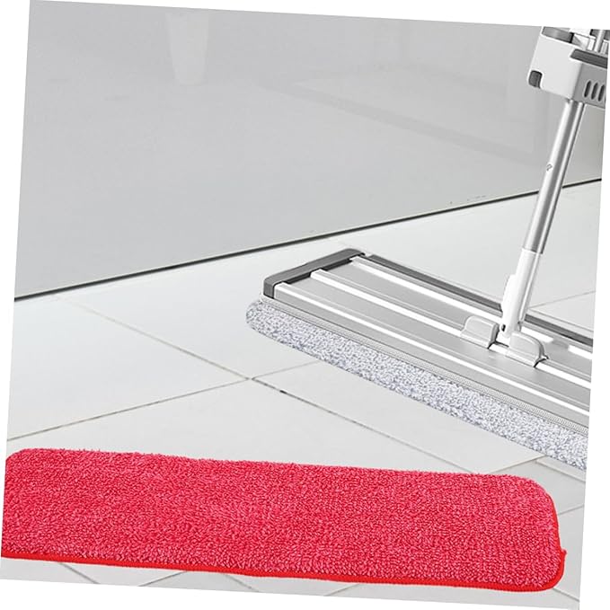 5pcs Fiber Mop Pads Replacement Reusable Cleaning Pads for Mops for Hardwood Tile Laminate Floors Compatible Various Types