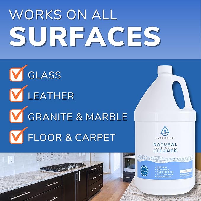 Natural Multipurpose Surface Cleaner, 128 fluid Ounce Bottle, 4 Pack