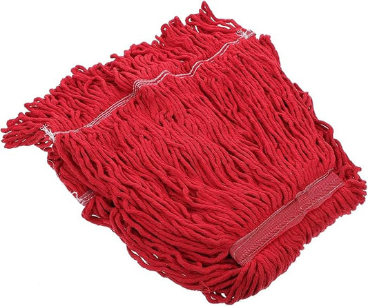 Cotton Yarn Mop Replacement Heavy Duty Washable Mop Refill for Hardwood Tile and Marble Floors -end Design for Cleaning and Absorbency