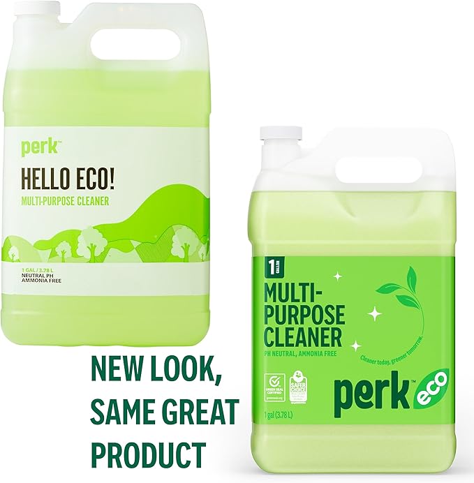 Sustainable Earth Ready‑to‑Use All‑Purpose Cleaner Refill, 1‑Gallon Bottle — Multi‑Surface Cleaning Solution for Kitchens, Floors & Commercial Facilities