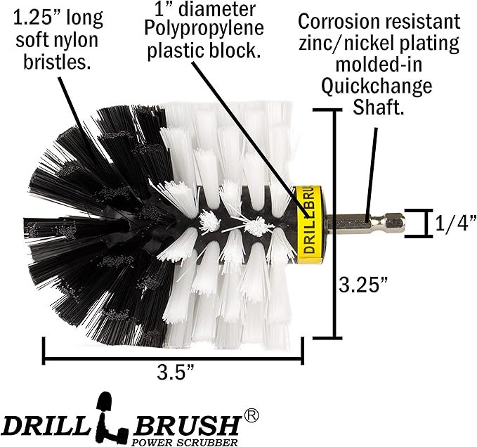 Professional Car Detailing Tools - Wheel & Tire Cleaning Brush - Car Accessories