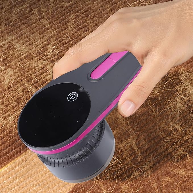 AUNMAS Portable Lint Remover, Fabric Cleaner with High Efficiency Lint Removal, Compact Design and Long Lasting Battery for Daily Use and Home Maintenance