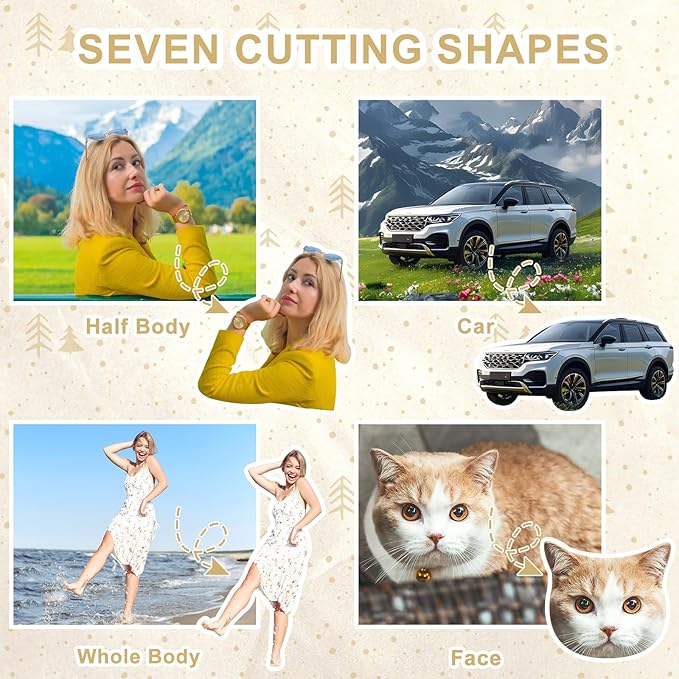 Custom Air fresheners with Picture,Personalized Air Freshener for Car,Cute Hanging Car Air Fresheners for Women,Double-sided Photo Printing Hanging Car Scents 30 scents available