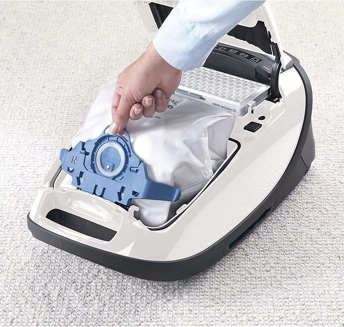 Miele Original AirClean 3D Efficiency GN Vacuum Cleaner Bags, for Miele Complete C2, Complete C3, Classic C1, S8, S5, and S2 Vacuum Cleaners
