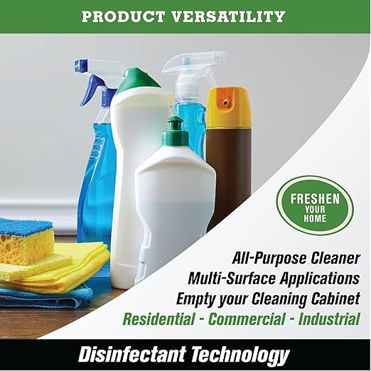 SNiPER Hospital Disinfectant, Odor Eliminator & All-Purpose Cleaner, 16 Ounce Spray, 4-Pack