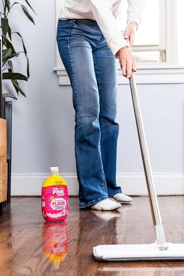 Stardrops - The Pink Stuff - The Miracle Floor Cleaner Spray - Squirt and Mop, (Pack of 4)