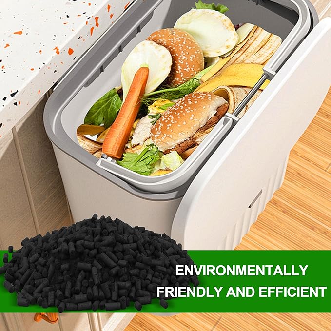 Charcoal Refills for Lomi Kitchen Composter 1 Pounds Activated Charcoal Odor Absorber Filter Refill Compatible with Lomi Composter