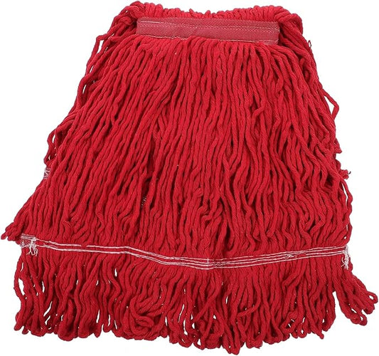 Cotton String Mop Head Replacement Heavy Duty Washable Mop Refill for Hardwood Tile and Floor Cleaning Loop-end Design for Easy Cleaning
