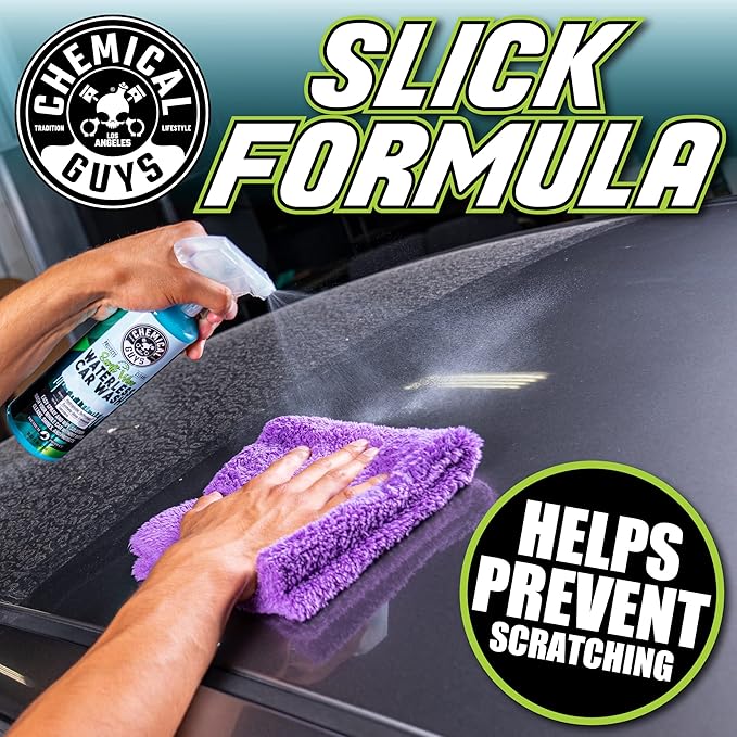 Chemical Guys CWS20916 Swift Wipe Sprayable Waterless Car Wash, Easily Clean - Just Spray & Wipe, Safe for Cars, Trucks, Motorcycles, RVs & More, 16 fl oz (Pack of 2)