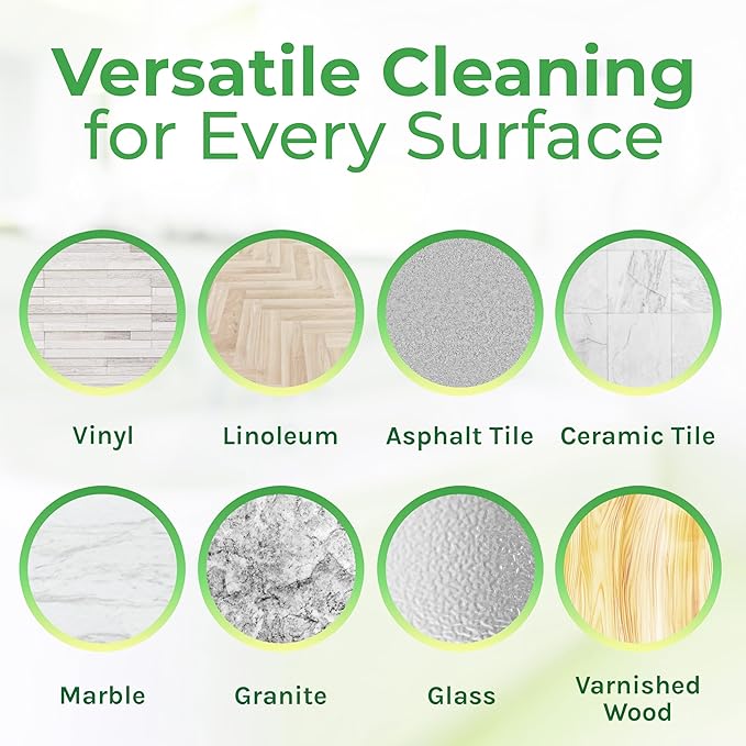 Hygea Natural Lemon Fresh All Purpose Cleaner - Chemical-Free Multi-Surface & Floor Cleaner - Removes Soil, Dirt & Grease - Wet Gloss Finish - Biodegradable, pH-Neutral & Ammonia Free (24oz Spray)