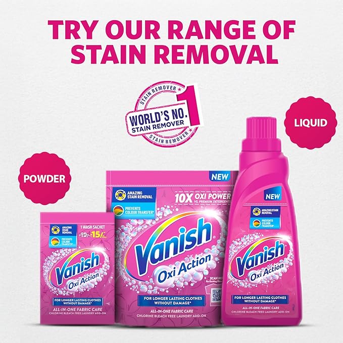 Vanish Oxi Action Stain Remover Liquid - 800ml