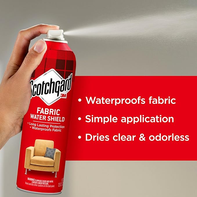 Scotchgard Fabric & Upholstery Protector, 2 Cans/10-Ounce (20 Ounces Total)