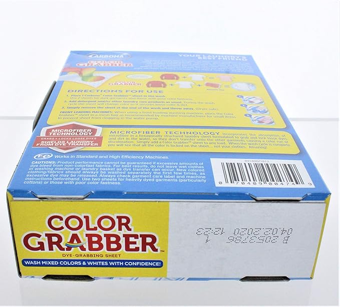 Carbona Color Grabber with Microfiber, 30 Count
