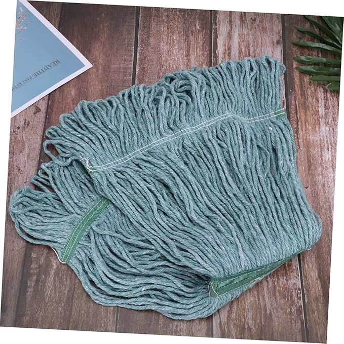 1pc Cotton Mop Cloth Water Absorbent Cleaning Mop Head for Home Use High Density Replacement Cloth for Tile and