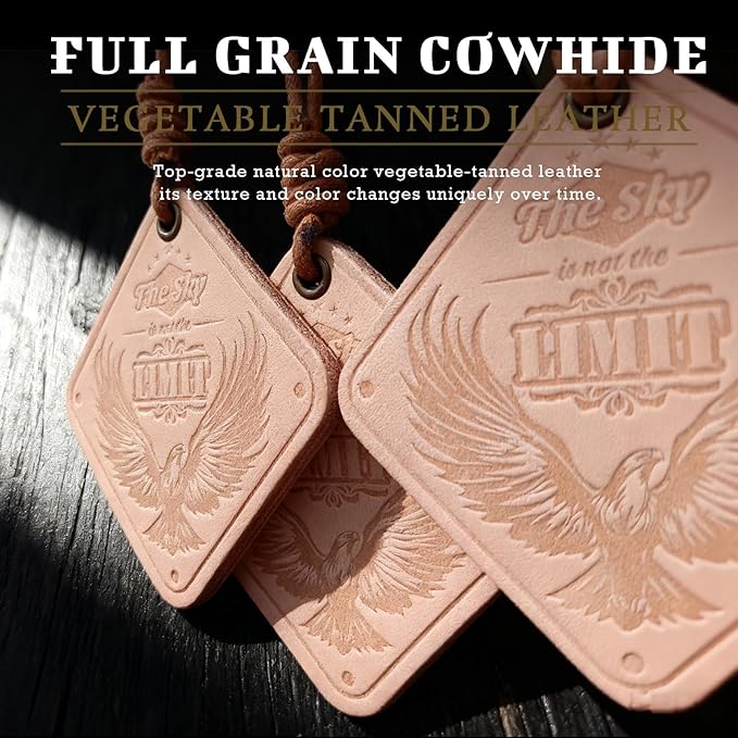 Leather Car Air Freshener Eagle Car Hanging Accessories Cool Gifts for Men Ocean Scent Mens Accessories Car Smell Good Embossed Leather Bag Accessories Charms for Him