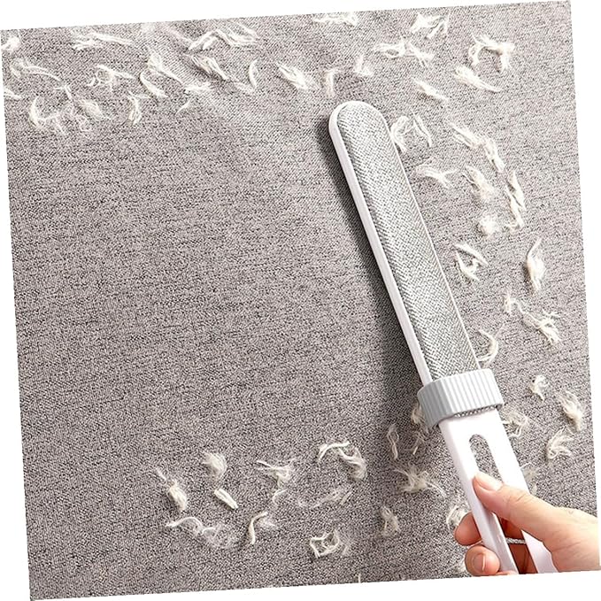 Dual-Sided Electrostatic Lint Remover Brush 2pcs, Pet Hair and Clothes Hair Removal Tool, Static Electricity Fabric Cleaner for Home Laundry and Upholstery