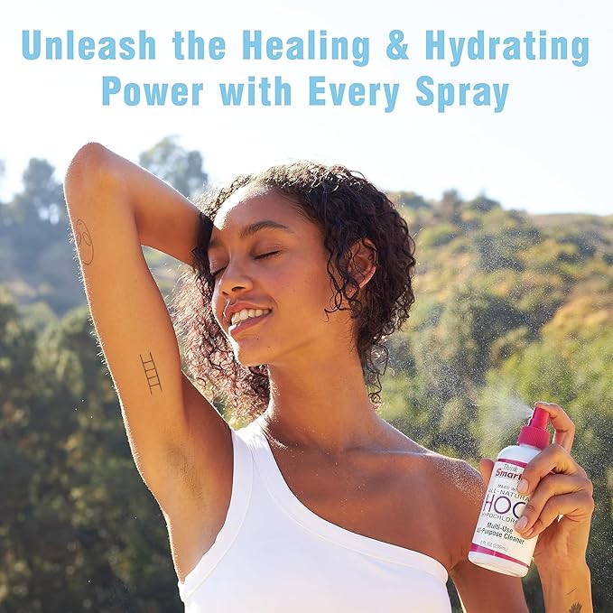 HOCL All-Purpose Cleaner with Hypochlorous Acid, All-Natural Surface Cleaner, & Skin Hydrator 16fl oz Clear Spray