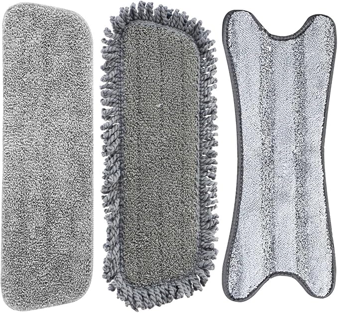 Microfiber Spray Mop Pads Replacement Head Compatible with Daris Spraying Mop(DR-AWE05-1)