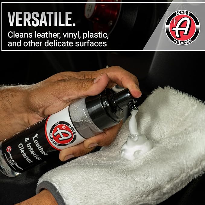 Adam's Polishes Leather & Interior Cleaner (640 fl. oz (5 Gallon))